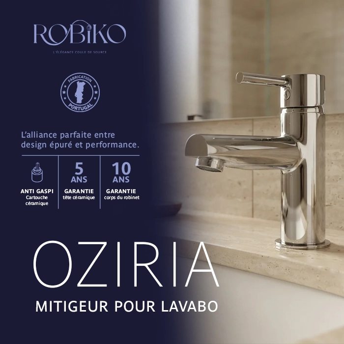OZIRIA Mitigeur bas pour lavabo